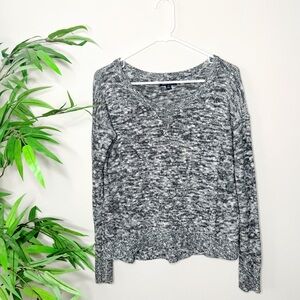 American Eagle Outfitters Space Dye Knit Sweater Small